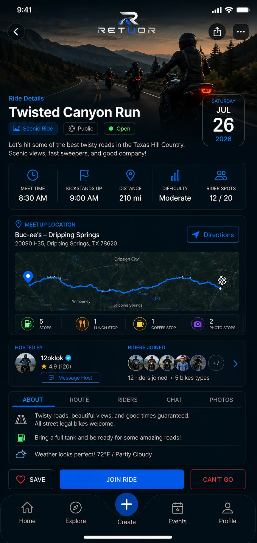 Retour screenshot
